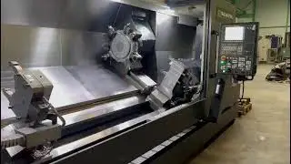 Doosan PUMA 4100 XLMB CNC Lathe Fanuc 32i MACH4METAL