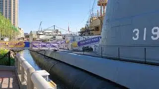 Cruiser Olympia C-6 and Submarine Becuna Independence Seaport Museum Philadelphia
