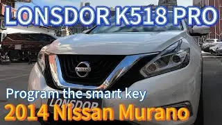 Lonsdor K518 Pro: Add smart key for 2014 Nissan Murano