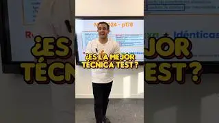 ✅ GANA NETAS con esta T&Eacute;CNICA TEST #mir25 #mir #mircoach #medicina