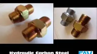 Carbon Steel Adapter For Hydraulic Application