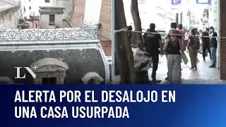 Alerta por el desalojo en una casa usurpada; 15 personas vivían adentro
