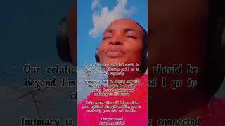 #intimacywithGod