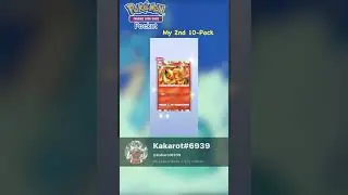 My 2nd 10-Pack | Pok&eacute;mon TCG Pocket | Genetic Apex: Charizard | #pokemontcgpocket #tcg #pokemon