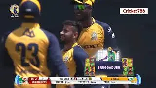CPL 2020  MATCH 27 Highlights    Trinbago Knight Riders vs St Lucia Zouks    TKR vs SLZ