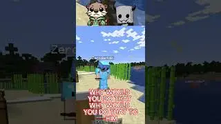Why Would You Do That to Him, Zero #minecraft #viewercontrolled #funnyclips #whateverthegameis