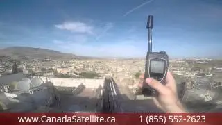 Iridium 9575 Extreme Satellite Phone - Test Call - Fes, Morocco - www.CanadaSatellite.ca
