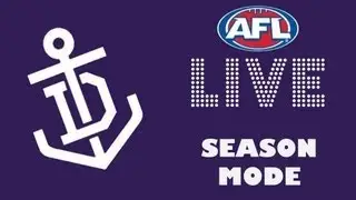 AFL LIVE Fremantle Dockers Season Mode - Round 2