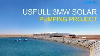 USFULL 3MW Solar Pumping Project in the Middle East