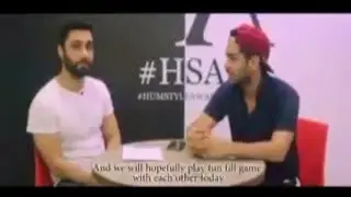 behind the #HSA18 - Ahmed Ali Akbar fun with Asim Azharr | Hum Style Award 2018 |humtv award