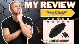 REVIEW: Repel Umbrella Windproof Travel Umbrellas for Rain - Easy Auto Open Close, Durable & Compact
