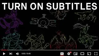 Pokemon Animation Made With Subtitles
