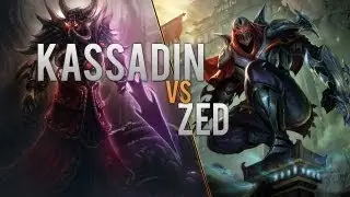 SomeSilverDrafts: 30-6 Kassadin vs Zed (4v5)