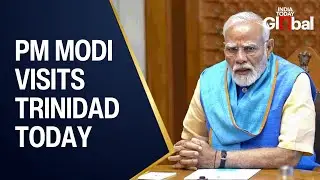 LIVE: PM Modi Arrives in Trinidad & Tobago &ndash; Ceremonial Welcome at Port of Spain