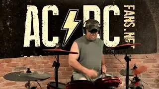AC/DC fans.net House Band ~ Playing with Girls ~ Drum Cover