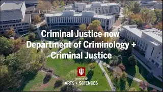 Criminal Justice now Department of Criminology and Criminal Justice