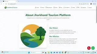 Smart Digital Platform for Jharkhand Tourism 🎉❤