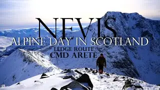 Бен-Невис, маршрут Ledge + CMD Arete &mdash; зимний альпинизм в Шотландии