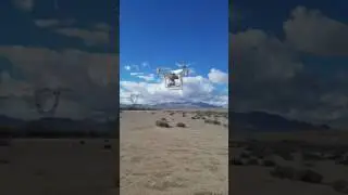 Dji Phantom 4 Pro hovering in 22mph winds