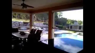 Motorized Retractable Sun Screens