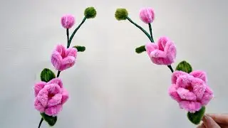 Create a Beautiful Flower with Pipe Cleaners!