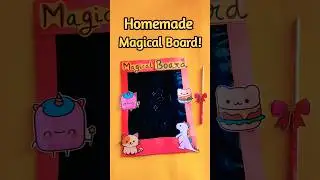 DIY Homemade Magical Board 🤓🌈 easy paper craft/ best out of waste #shorts #papercraft #diy