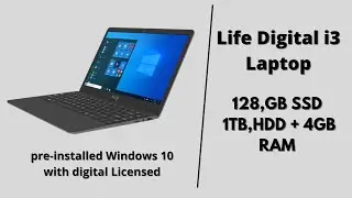 Life digital zed core i3 5th gen | zed air cx3 | 2023| latest laptop | windows 10 pre-installed