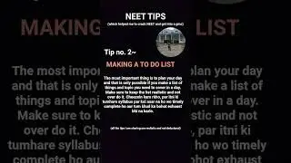 #neetpreparation #study #motivation #helpfultips #neet2026strategy