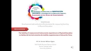 The validity of measurement instruments: experiences in Physical Education