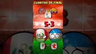 DEBUT DE PERU en la copa ORO | EEUU 2000 countryballs