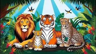 Big Cats Vocabulary | Learn Names and Fun Facts About Big Cats!