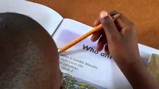 New Hope Orphans Reading their First Book!