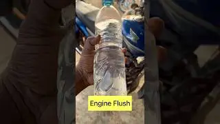 Engine Flush Kaise karen #honda #bike motorcycle ka