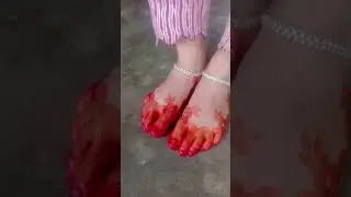 #natural Hina#beautiful  foot mehndi 🌿 design #henna # Hena mehndi art
