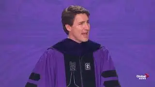 Justin Trudeau's FULL Commencement Speech to NYU Grads at Yankee Stadium