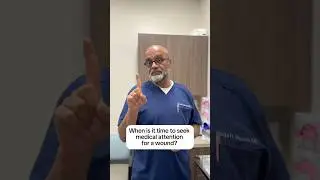 When is it time to seek medical attention for a wound? 🚑With Wound Care Specialist Dr. Abdul Moosa