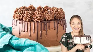 How to Do a Chocolate Drip on a Cake