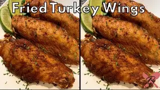FRIED TURKEY WINGS | GREAT FOR HOLIDAYS | BRIA'S KITCHEN
