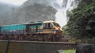 MUST WATCH : Godfather WDG4 12001 Beneath the Mighty Dudhsagar waterfalls