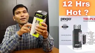 Pexpo 12 Hrs Hot and Cold Water Bottle REVIEW | product review