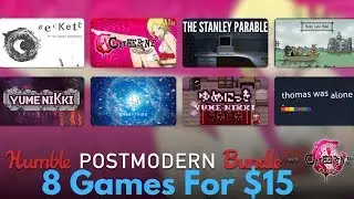 HUMBLE POSTMODERN BUNDLE WITH CATHERINE CLASSIC | 8 Games For $15 | ENDS 29-OCT-2019
