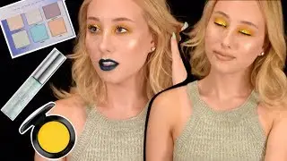 Yellow Eyeshadow + 2 Lip Colors Makeup Tutorial!