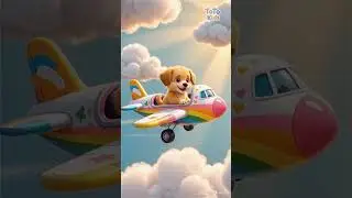 Happy Flying ToTo | La La Flying | ToTo Kids #nurseryrhymes #explore #viral #totokids #shots #baby