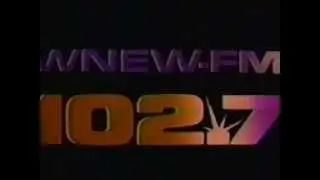 1985 WNEW 102.7 FM New York commercial