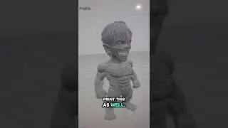 Превращение в Бронированного Титана #3dprinting #aot