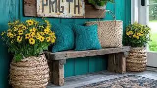 Chic Farmhouse Spring Refresh: Timeless Rustic Elegance for Your Home