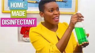How To MAKE DISINFECTANT At HOME
