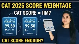 CAT 2025 Score Weightage in IIMS | Is CAT Enough for IIM? CAT 2025 Expected Cut OFFS for IIMS