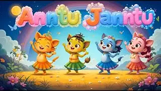 A to Z Alphabet Poem | एंटु जेंटु ABCD | Kids Learning Song