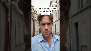 #Iran Snapback #Sanctions Triggered by Europe #NuclearDeal #Middleeast #Geopolitics